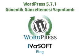 WordPress 5.7.1 güvenlik güncellemesi yayınlandı